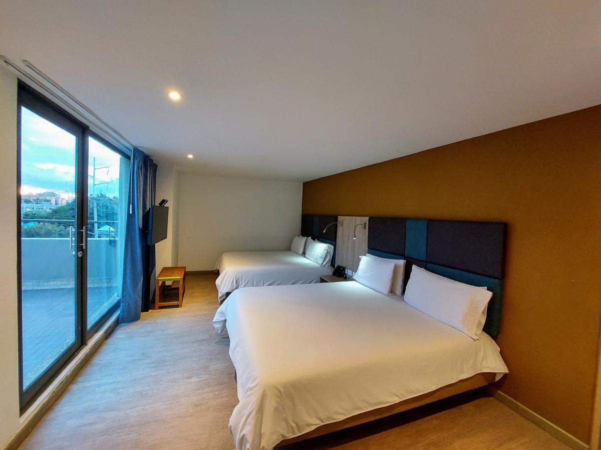 Hotel Viaggio Teleport City Suites Bogota Exterior photo