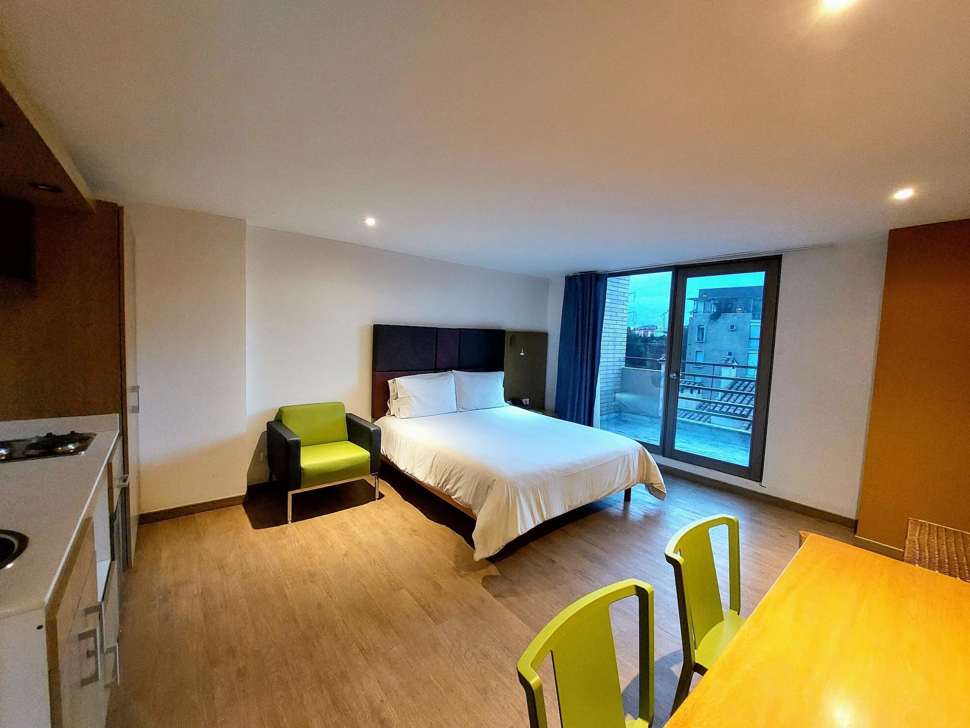 Hotel Viaggio Teleport City Suites Bogota Exterior photo